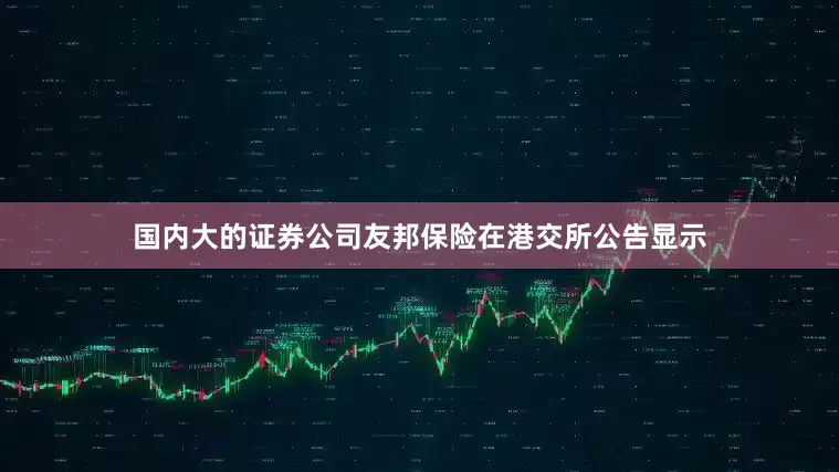 国内大的证券公司友邦保险在港交所公告显示
