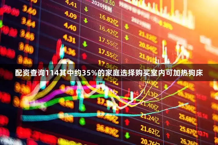 配资查询114其中约35%的家庭选择购买室内可加热狗床